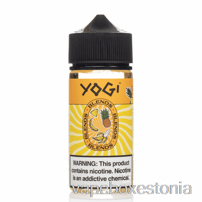 Vape Box Estonia Banaan Ananassijää - Jooga Segud - 100ml 3mg